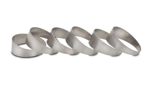 Vibrant 1.75in OD Gr 1 Titanium Pie Cuts Vibrant Titanium Tubing  AXOPROS