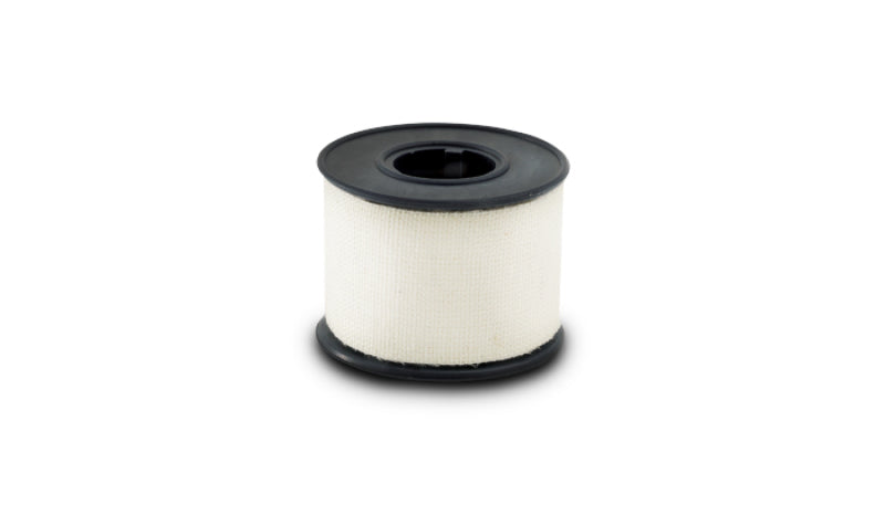 Vibrant 2 Meter (6-1/2 Feet) Roll of White Adhesive Clean Cut Tape Vibrant Sealants  AXOPROS