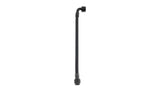 Vibrant 24in PTFE Hose Assy w/8AN Female Fittings Straight/90 Deg Vibrant Hoses  AXOPROS