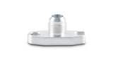 Vibrant 2.00in Bolt Hole -10AN Male Flare Aluminum Oil Drain Flange w/Crowfoot Vibrant Flanges  AXOPROS