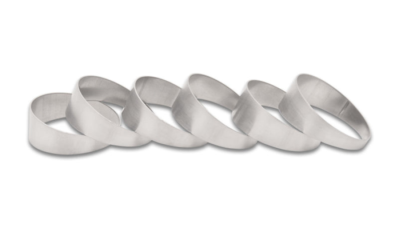 Vibrant 2.25in O.D. T304 SS Pie Cuts - Set of 6 Vibrant Steel Tubing  AXOPROS