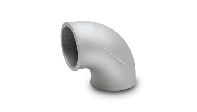 Vibrant 2.5in O.D. Cast Aluminum Elbow (90 degree Tight Radius) Vibrant Aluminum Tubing  AXOPROS