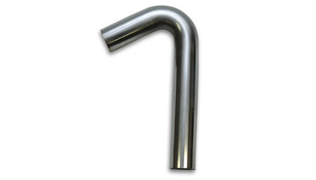 Vibrant 2.5in O.D. T304 SS 120 deg Mandrel Bend 4in x 12in leg lengths (3.5in Centerline Radius) Vibrant Steel Tubing  AXOPROS