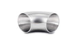 Vibrant 2.5in O.D. T304 SS 90 Deg Mandrel Bend (2.5in Centerline Radius) Vibrant Steel Tubing  AXOPROS