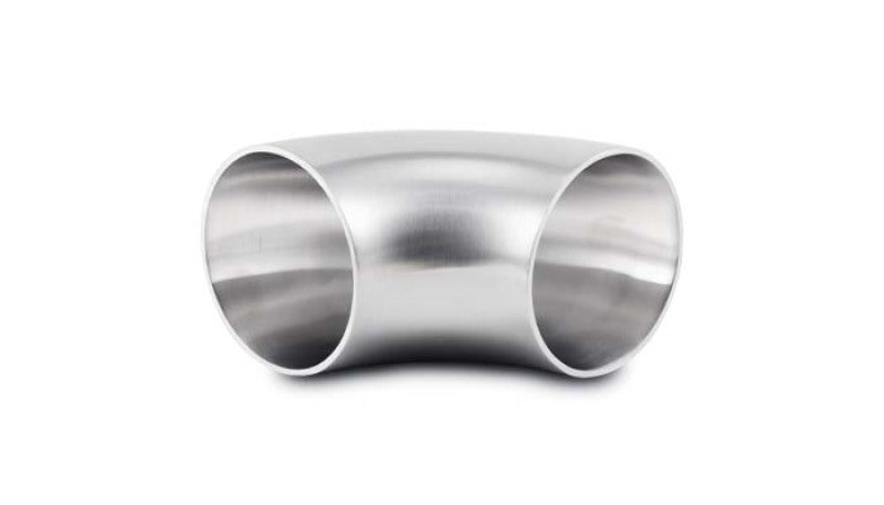 Vibrant 2.5in O.D. T304 SS 90 Deg Mandrel Bend (2.5in Centerline Radius) Vibrant Steel Tubing  AXOPROS