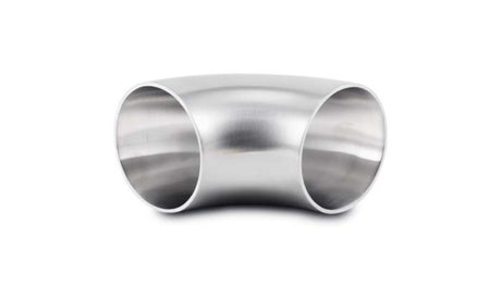 Vibrant 2.5in O.D. T304 SS 90 Deg Mandrel Bend (2.5in Centerline Radius) Vibrant Steel Tubing  AXOPROS