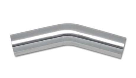Vibrant 2.5in O.D. Universal Aluminum Tubing (30 degree Bend) - Polished Vibrant Aluminum Tubing  AXOPROS