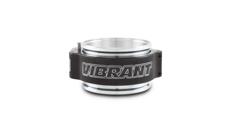 Vibrant 2in O.D. Aluminized HD 2.0 Clamp Assembly - Anodized Black Vibrant Clamps  AXOPROS