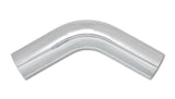 Vibrant 2in O.D. Universal Aluminum Tubing (60 degree Bend) - Polished Vibrant Aluminum Tubing  AXOPROS