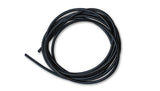 Vibrant 3/16in (4.75mm) I.D. x 25 ft. of Silicon Vacuum Hose - Black Vibrant Hoses  AXOPROS