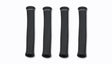 Vibrant 3/4in Dia Spark Plug Boot Insulator (4/Pack) Black color Vibrant Thermal Sleeves  AXOPROS