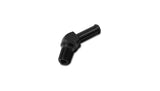 Vibrant 3/8 NPT to 1/2in Barb Straight Fitting 45 Deg Adapter - Aluminum Vibrant Fittings  AXOPROS