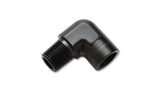 Vibrant 3/8in NPT Female to Male 90 Degree Pipe Adapter Fitting Vibrant Fittings  AXOPROS
