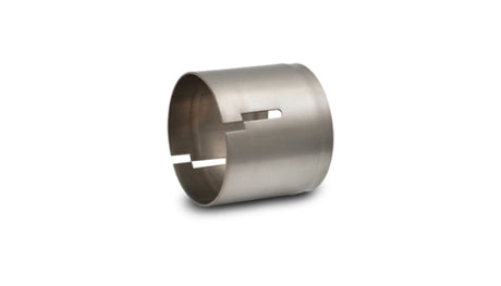 Vibrant 3.00in OD Gr 1 Titanium Slip Fit Sleeve Vibrant Titanium Tubing  AXOPROS