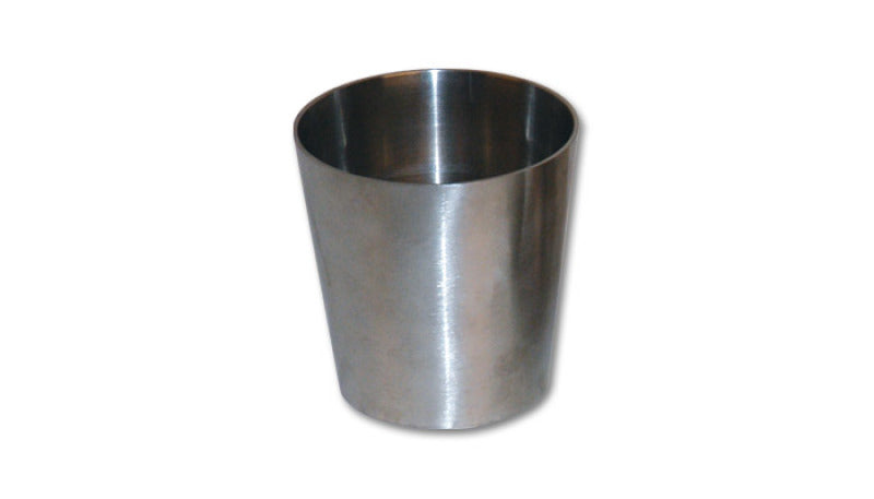 Vibrant 3.0in x 1.5in T304 Stainless Steel Straight Reducer - 6in Length Vibrant Steel Tubing  AXOPROS