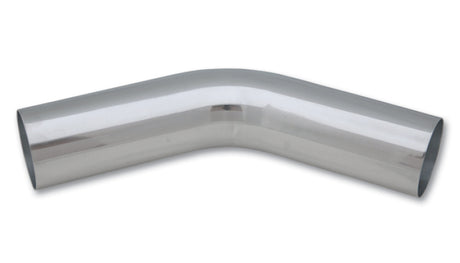 Vibrant 3.25in O.D. Universal Aluminum Tubing (45 Degree) 3.25in CLR 5in Leg Length Vibrant Aluminum Tubing  AXOPROS