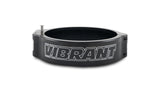 Vibrant 3.50in O.D. Aluminized HD 2.0 Clamp - Anodized Black (Clamp Only) Vibrant Clamps  AXOPROS