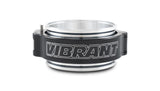 Vibrant 3.5in O.D. Aluminized HD 2.0 Clamp Assembly - Anodized Black Vibrant Clamps  AXOPROS