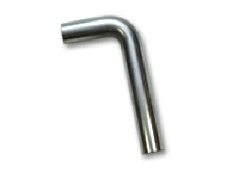 Vibrant 3.5in O.D. T304 SS 90 Deg Mandrel Bend 6in x 6in Leg Lengths (3.5in Centerline Radius) Vibrant Steel Tubing  AXOPROS