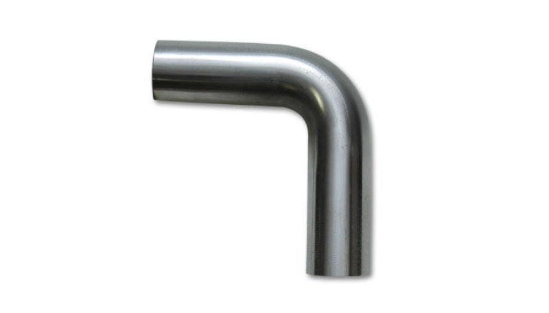 Vibrant 3.5in O.D. T304 SS 90 deg Mandrel Bend 6in x 6in leg lengths (5.5in Centerline Radius) Vibrant Steel Tubing  AXOPROS