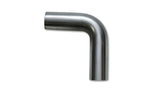 Vibrant 3.5in O.D. T304 SS 90 deg Mandrel Bend 6in x 6in leg lengths (5.5in Centerline Radius) Vibrant Steel Tubing  AXOPROS