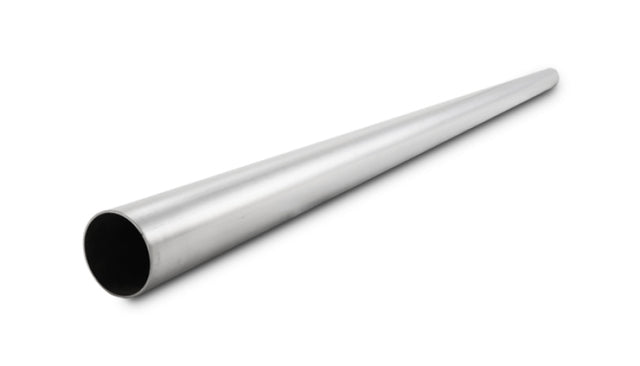 Vibrant 3.5in O.D. T304 SS Straight Tubing (16 ga) - 5 foot length Vibrant Steel Tubing  AXOPROS