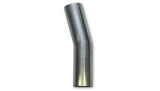 Vibrant 3.5in OD T304 SS 15 Deg Mandrel Bend 5in Leg Length (5.5in Centerline Radius) Vibrant Steel Tubing  AXOPROS