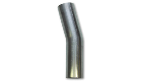 Vibrant 3.5in OD T304 SS 15 Deg Mandrel Bend 5in Leg Length (5.5in Centerline Radius) Vibrant Steel Tubing  AXOPROS