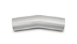 Vibrant 3.5in OD T304 SS 15 Deg Mandrel Bend 5in Leg Length (5.5in Centerline Radius) Vibrant Steel Tubing  AXOPROS