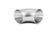 Vibrant 3.5in OD T304 SS 90 Deg Mandrel Bend Elbow (3.5in Centerline Radius) Vibrant Steel Tubing  AXOPROS
