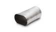 Vibrant 3.5in oval (Nominal) x 3.5in Round Transiton adapter T304 SS 6in long Vibrant Flanges  AXOPROS