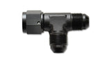 Vibrant -3AN Tee Fitting with Female -3AN Swivel Vibrant Fittings  AXOPROS