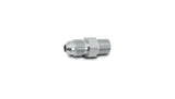 Vibrant -3AN to 1/8in NPT Straight Adapter Fitting - Steel Vibrant Fittings  AXOPROS