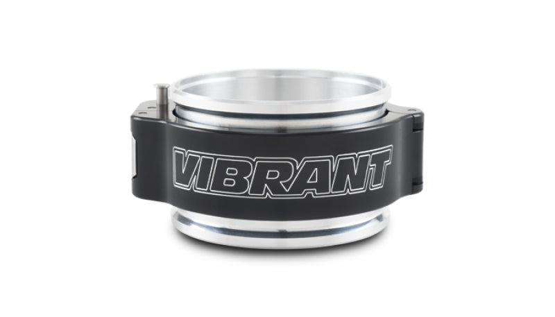 Vibrant 3in O.D. Aluminized HD 2.0 Clamp Assembly - Anodized Black Vibrant Clamps  AXOPROS