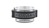 Vibrant 3in O.D. Aluminized HD 2.0 Clamp Assembly - Anodized Black Vibrant Clamps  AXOPROS
