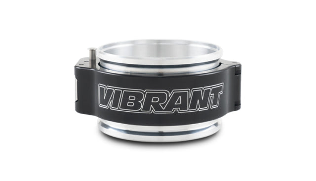 Vibrant 3in O.D. Aluminized HD 2.0 Clamp Assembly - Anodized Black Vibrant Clamps  AXOPROS