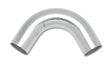 Vibrant 3in O.D. Universal Aluminum Tubing (120 degree Bend) - Polished Vibrant Aluminum Tubing  AXOPROS