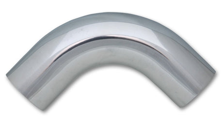 Vibrant 3in O.D. Universal Aluminum Tubing (90 degree bend) - Polished Vibrant Aluminum Tubing  AXOPROS