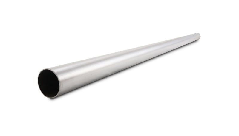 Vibrant 3in OD 304 Stainless Steel Brushed Straight Tubing Vibrant Steel Tubing  AXOPROS