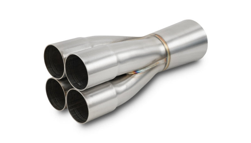 Vibrant 4-1 Merge Collector 2.50in Inlet I.D. Merge O.D. - 4.00in Outlet O.D. - 4.50in Vibrant Merge Collectors  AXOPROS