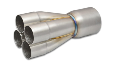 Vibrant 4-1 SS Merge Collectors (2in Inlet Slipover ID 3in Merge Outlet OD) - Sold Individually Vibrant Merge Collectors  AXOPROS