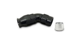 Vibrant 45 Degree One Piece Hose End for PTFE Lined Hose Size -8AN Vibrant Fittings  AXOPROS