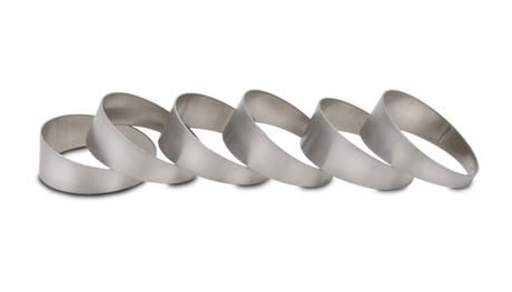 Vibrant 4.0in O.D. Titanium Pie Cuts - Bag of 6 Vibrant Titanium Tubing  AXOPROS