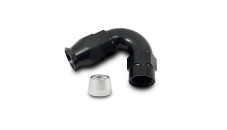 Vibrant -4AN 120 Degreeree Hose End Fitting for PTFE Lined Hose Vibrant Fittings  AXOPROS