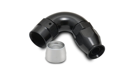 Vibrant -4AN 120 Degreeree Hose End Fitting for PTFE Lined Hose Vibrant Fittings  AXOPROS