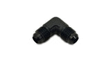 Vibrant -4AN 90deg Flare Union Fitting - Aluminum Vibrant Fittings  AXOPROS