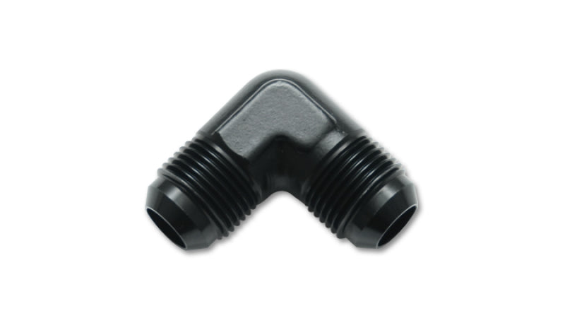 Vibrant -4AN 90deg Flare Union Fitting - Aluminum Vibrant Fittings  AXOPROS