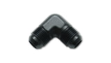 Vibrant -4AN 90deg Flare Union Fitting - Aluminum Vibrant Fittings  AXOPROS