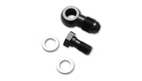 Vibrant -4AN Male Banjo Fitting 10mm x 1.0 Metric Aluminum + 2 Washers Vibrant Fittings  AXOPROS