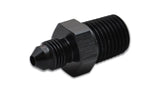 Vibrant -4AN to 1/8in NPT Straight Adapter Fitting - Aluminum Vibrant Fittings  AXOPROS